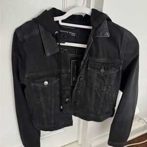 Veronica Beard Charcoal Denim Jacket